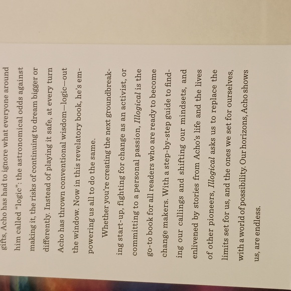 New Illogical Emmanuel Acho "Saying Yes To A Life Without Limits" Book - Picture 5 of 7